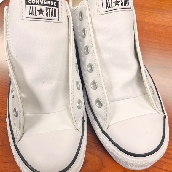 White platform converse shoes - Picture 5 of 8